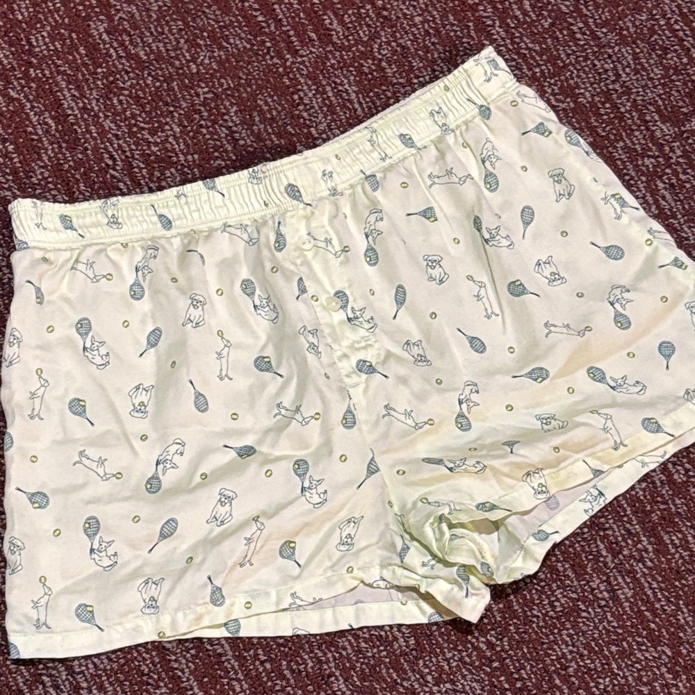 Victoria’s Secret PINK vintage sleep shorts tennis dogs women’s XS